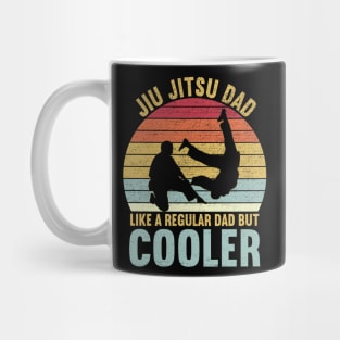 Jiu Jitsu Dad Like a Regular Dad But Cooler Vintage Mug